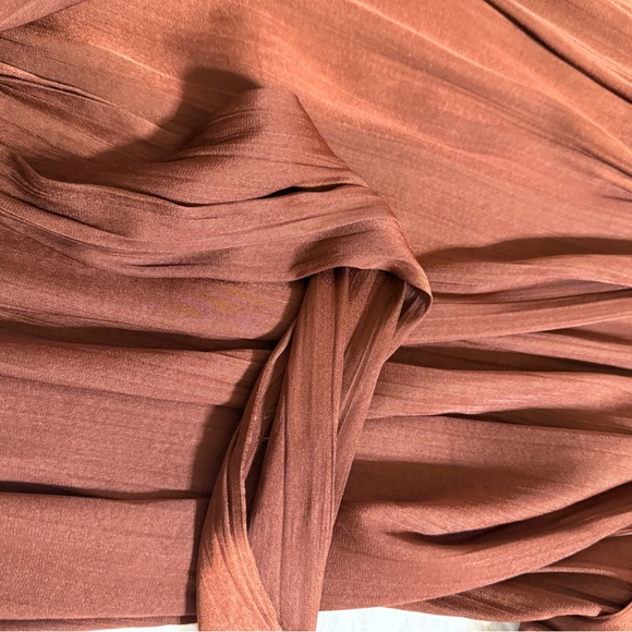 TIE-BACK HALTER MAXI DRESS XL Crimson - Picture 15 of 16